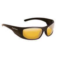 Fly Fish Cape Horn Sunglasses Mt Black/Yellow Amber Polarized Lenses