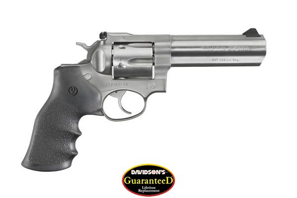 RUGER GP100 357 DOUBLE ACTION REV 5 IN SS HEAVY BARREL