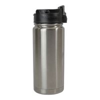 Eco Vessel Perk Triple Insulated Stainless Steel Tumbler Coffee/Tea Bottle -Silver