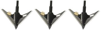 NEW ARCHERY PRODUCTS MECHANICAL BROADHEAD BLOODRUNNER, 2 BLADES, 100 GRAINS, MULRI CUTTING DIAMETER, PER 3