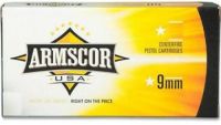 ARMSCOR 9MM 115GR FMJ 50/1000