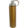 Eco Vessel Boulder Triple Insulated Stainless Steel Water Bottle Tea,Fruit,Ice Strainer Golden Glow 24 oz