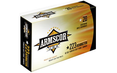 ARMSCOR 223REM 62GR PSP BOND 20/1000