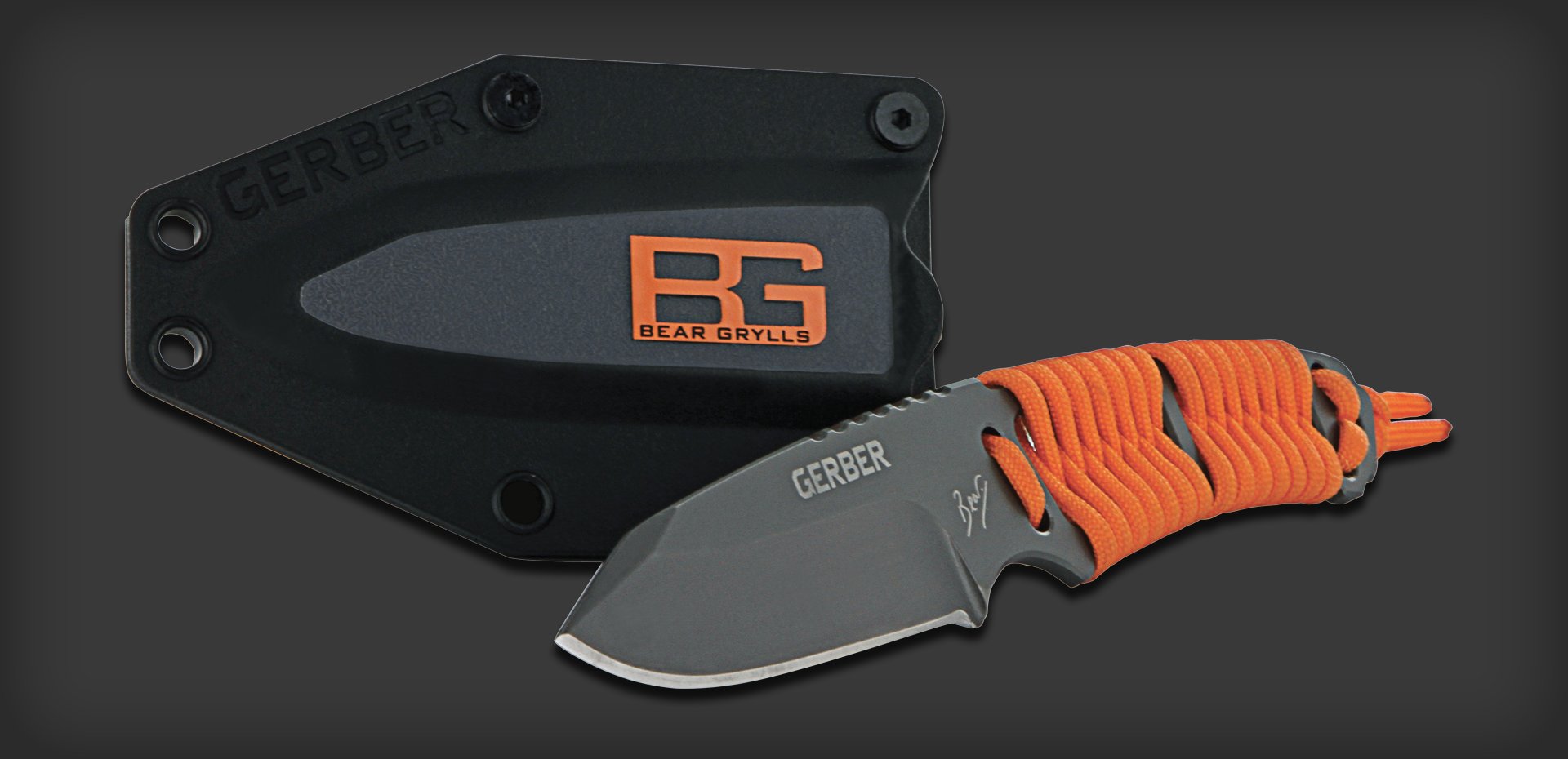 Gerber Blades Bear Grylls Survival Series Paracord Fixed Blade Knife