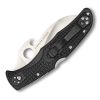 Spyderco Matriarch 2, Black FRN Handle, Hawkbill Serrated Delux w/Clip