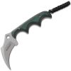 CRKT Keramin, Green/Black Resin Fiber Handle, Bead Blast Plain