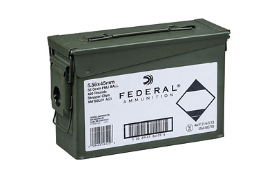 FEDERAL M193 556NATO 55GR FMJ 420RD CAN