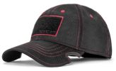 NOTCH CLASSIC ADJUSTABLE HAT ATHLETE BLACK/RED OPERATOR