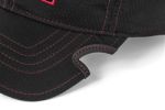 NOTCH CLASSIC ADJUSTABLE HAT ATHLETE BLACK/RED OPERATOR