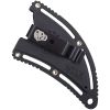 SOG Gambit, Black GRN Handle, Sheepsfoot Satin Plain w/Sheath