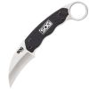 SOG Gambit, Black GRN Handle, Sheepsfoot Satin Plain w/Sheath