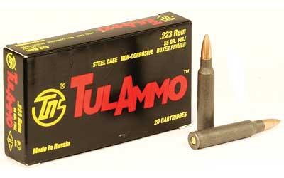 TULA 223REM 55GR FMJ NC 20/1000