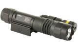 LEAPERS UTG ACCUSHOT LED FLASHLIGHT/RED LASER COMBO FITS PICATINNY W/ QUICK DETACH MOUNT