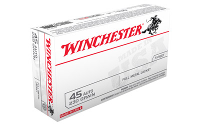 WINCHESTER USA 45ACP 230GR FMJ 50/500